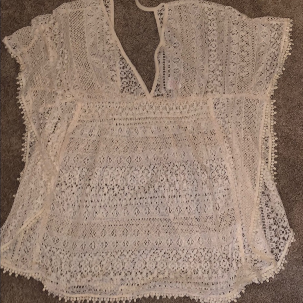 Free people cream coverup